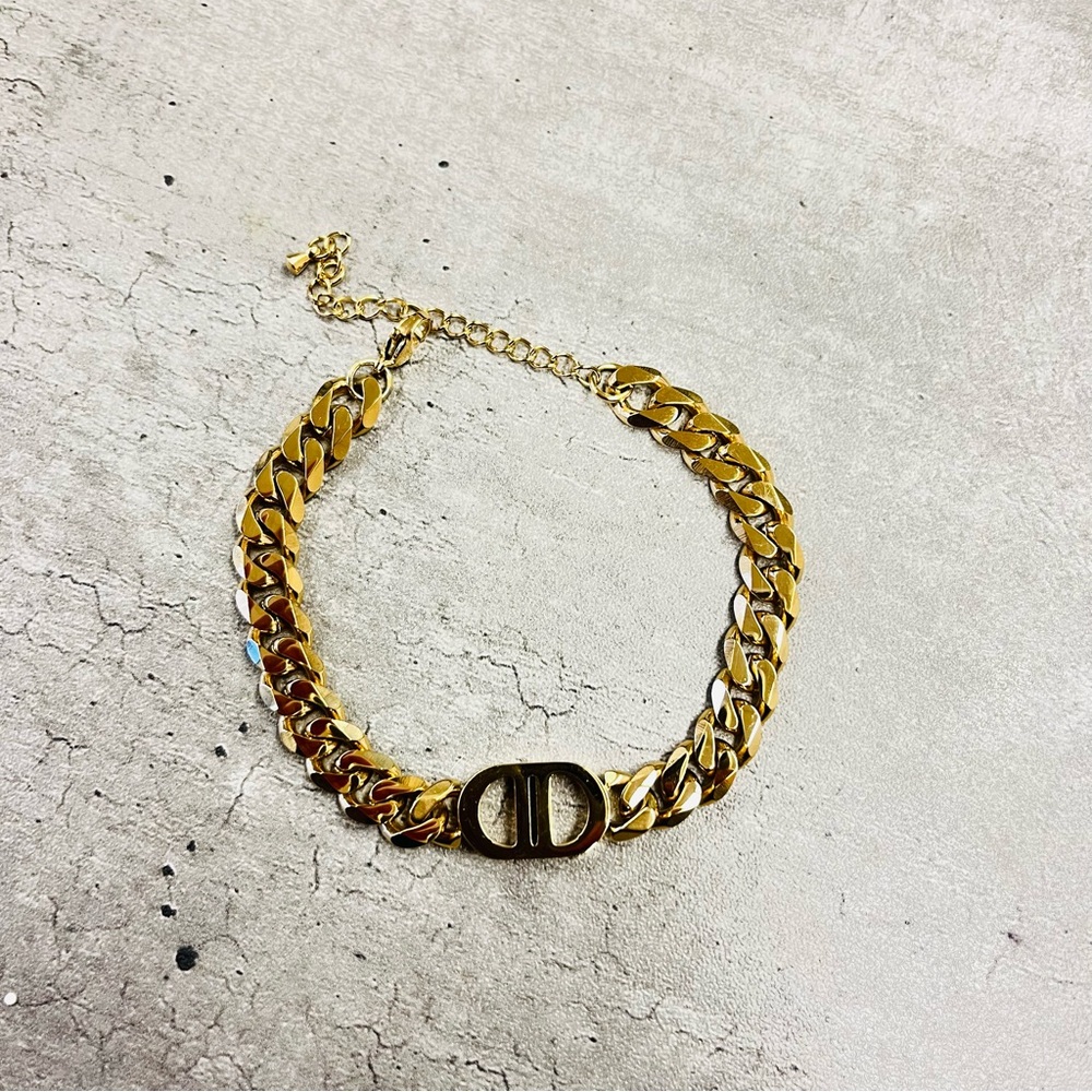 CD Cuban chain bracelet